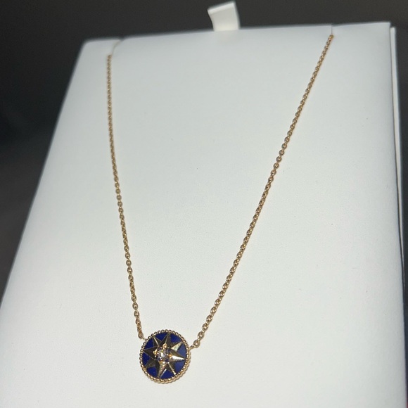 Dior Rose Des Vents Lapis Lazuli Pendant - Picture 12 of 15